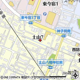 公文式　姫路土山教室周辺の地図