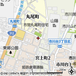 兵庫県姫路市楠町156周辺の地図