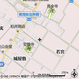 愛知県豊橋市賀茂町代官屋敷4周辺の地図