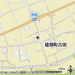 岡山県岡山市北区建部町吉田468周辺の地図