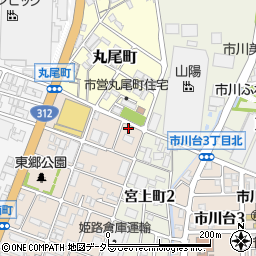 兵庫県姫路市楠町155周辺の地図