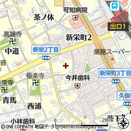 愛知県豊川市国府町茶ノ休周辺の地図