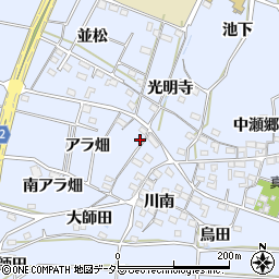 愛知県知多郡武豊町東大高アラ畑9周辺の地図