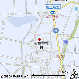 兵庫県加古川市志方町細工所877周辺の地図
