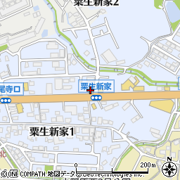 ネッツトヨタニューリー北大阪箕面小野原店周辺の地図