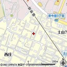 兵庫県姫路市西庄82-1周辺の地図