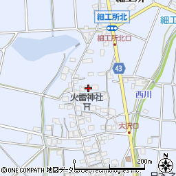 兵庫県加古川市志方町細工所876-3周辺の地図