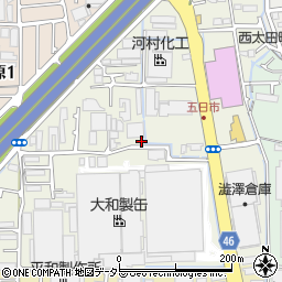 大阪府茨木市南耳原周辺の地図