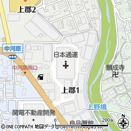 日本通運株式会社　茨木支店引越センター周辺の地図