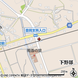 静岡県磐田市下野部657周辺の地図