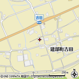 岡山県岡山市北区建部町吉田469周辺の地図