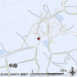 岡山県赤磐市小原519周辺の地図