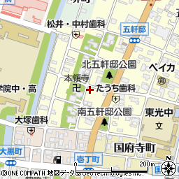 兵庫県姫路市五軒邸1丁目80周辺の地図