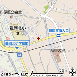 静岡県磐田市下野部221周辺の地図