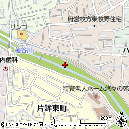大阪府枚方市東牧野町3周辺の地図