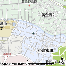 大阪府枚方市小倉東町15-8周辺の地図