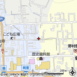 兵庫県揖保郡太子町鵤1298-7周辺の地図
