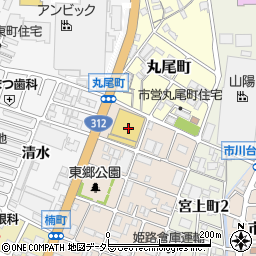 兵庫県姫路市楠町140周辺の地図