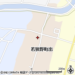 兵庫県相生市若狭野町出周辺の地図