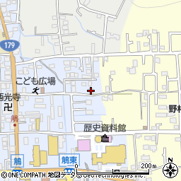 兵庫県揖保郡太子町鵤1298-5周辺の地図