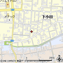 静岡県焼津市下小田591-41周辺の地図