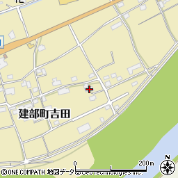 岡山県岡山市北区建部町吉田991周辺の地図