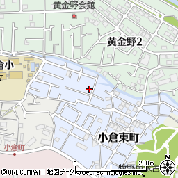 大阪府枚方市小倉東町15-4周辺の地図