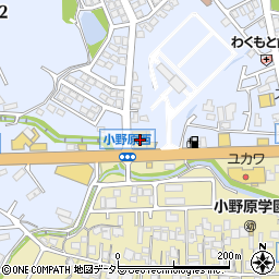 大阪トヨタ自動車　サンテラス箕面周辺の地図