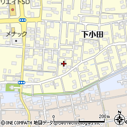 静岡県焼津市下小田591-39周辺の地図