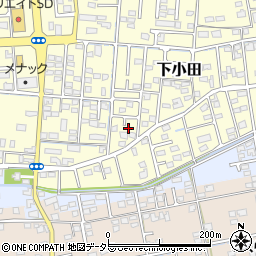 静岡県焼津市下小田591-37周辺の地図