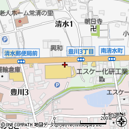 カレーハウスＣｏＣｏ壱番屋茨木豊川店周辺の地図
