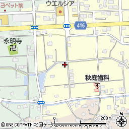 静岡県焼津市下小田46周辺の地図
