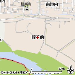 京都府城陽市富野（蛭子前）周辺の地図