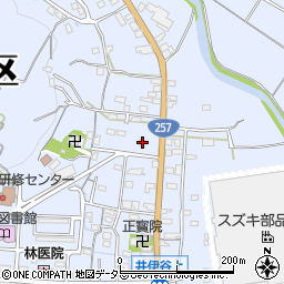 静岡県浜松市浜名区引佐町井伊谷593-3周辺の地図