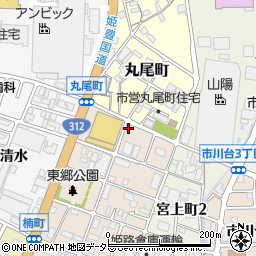 兵庫県姫路市楠町147周辺の地図
