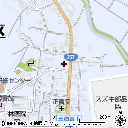 静岡県浜松市浜名区引佐町井伊谷593周辺の地図