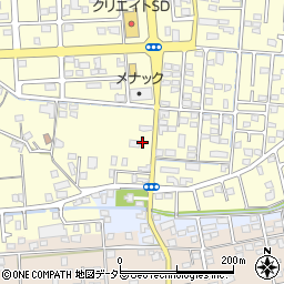 静岡県焼津市下小田662周辺の地図
