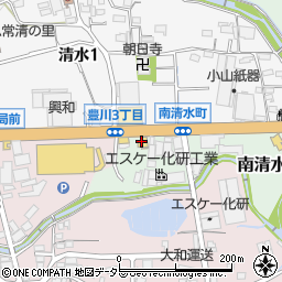 じゅうじゅうカルビ 茨木清水店周辺の地図