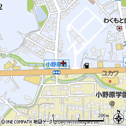 大阪トヨタ自動車サンテラス箕面周辺の地図