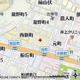 兵庫県姫路市西新町周辺の地図