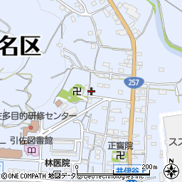 静岡県浜松市浜名区引佐町井伊谷598-2周辺の地図