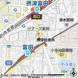 カフェコモンズ周辺の地図