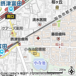 大阪府高槻市桜ケ丘南町2周辺の地図