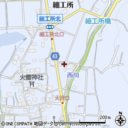 兵庫県加古川市志方町細工所566周辺の地図