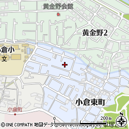 大阪府枚方市小倉東町15-9周辺の地図