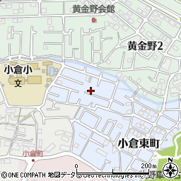 大阪府枚方市小倉東町15-11周辺の地図