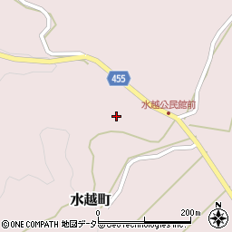 広島県庄原市水越町344周辺の地図