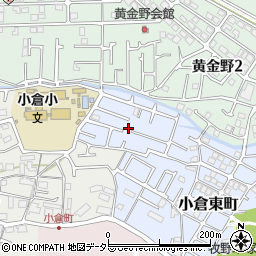 大阪府枚方市小倉東町15-13周辺の地図
