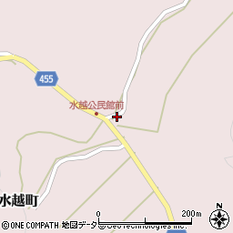 広島県庄原市水越町427周辺の地図