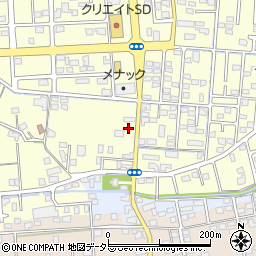 静岡県焼津市下小田662-7周辺の地図